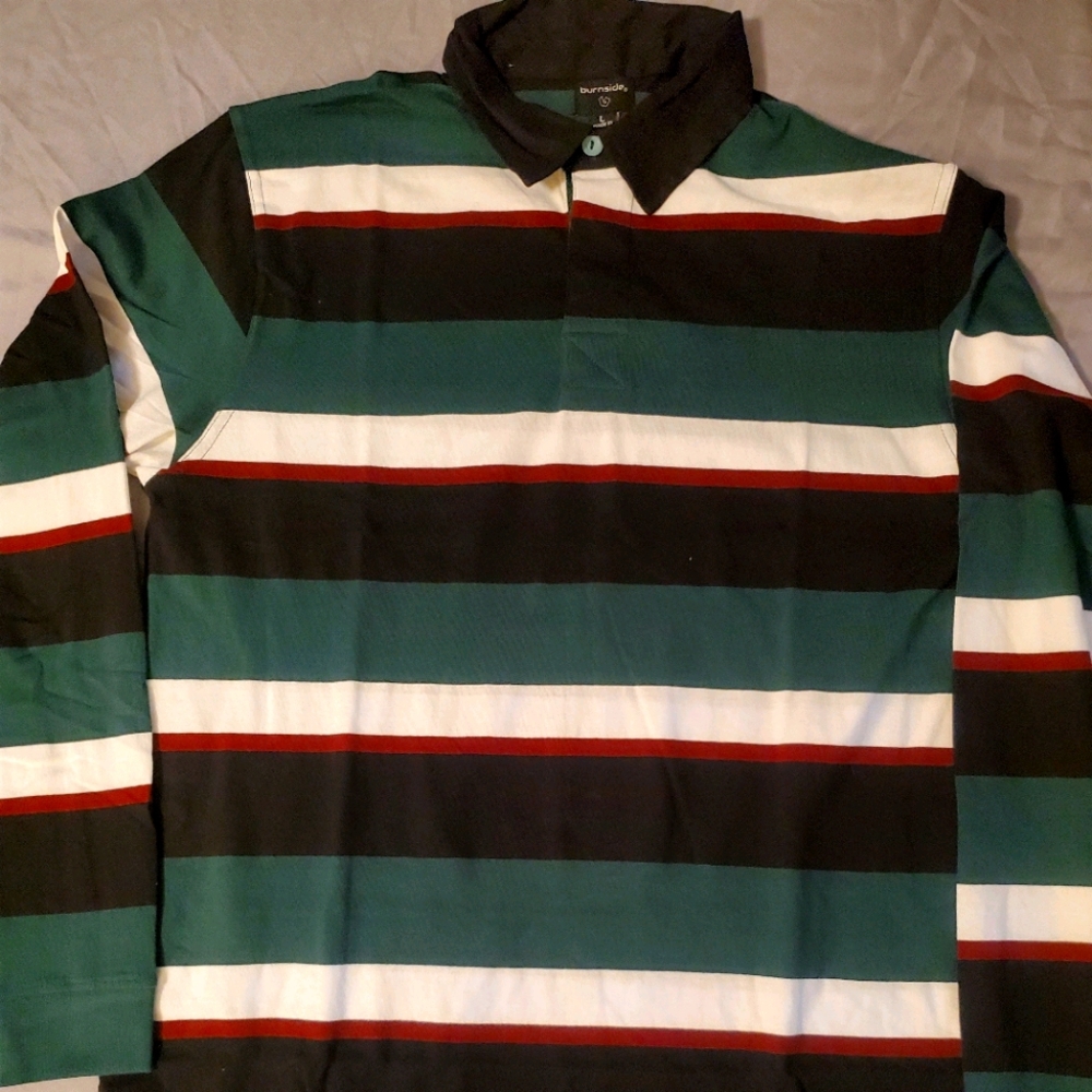 Burnside long sleeve polo